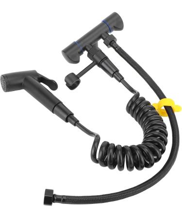 Toilet Bidet G1/2 Handheld Sprayer Attachment - Black Bathroom Accessory for Diapers & Cleaning | International Shipping Available - Buy Online on GoSupps.com