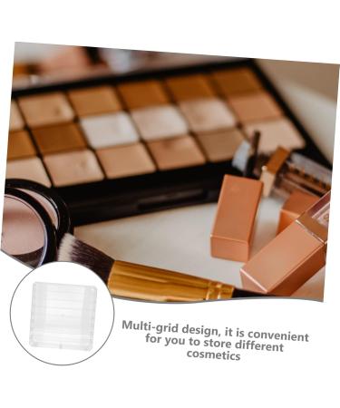Didiseaon 2 Sets Divider Storage Box Eyeshadow Acrylic Cosmetic Organizer Home Cosmetic Holder Storage Rack - Buy Online on GoSupps.com