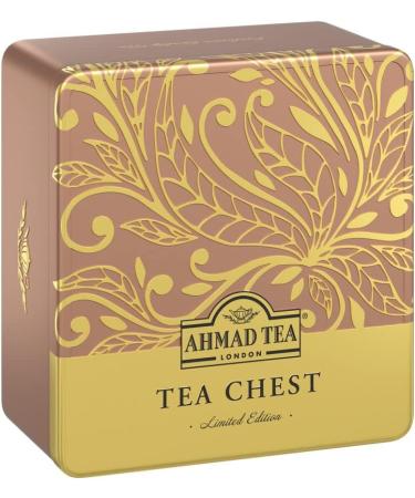 Ahmad Tea Tea Chest Four Caddy - 40 Enveloped Tea Bags - 40 Count - Buy Online on GoSupps.com