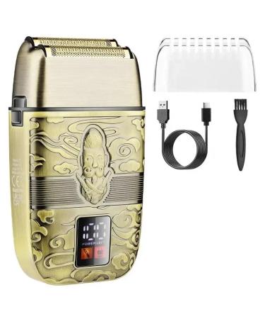 Men's Shaver Foil Shaver 8800 RPM Rechargeable Hair Beard Professional Cordless Electric Metal Shaver Men Razor Hair Trimmer