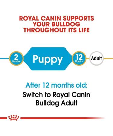 Royal Canin Dog Food Bulldog Puppy 12Kg - Buy Online on GoSupps.com