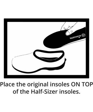 Sloggers Half-Sizer Insoles for Men - Size 11/12 - Perfect Comfort for Large Outdoor Muck Boots & Shoes - Buy Online on GoSupps.com