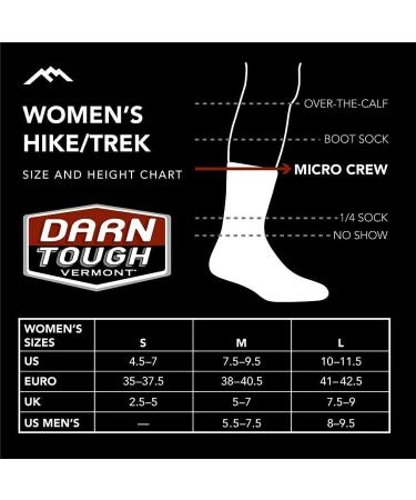 Darn Tough Women's Large Black/Boysenberry Thermolite Padded Cushion OTC Sock - Buy Online on GoSupps.com