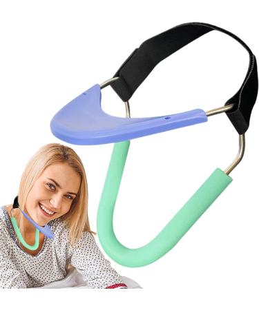 Eastuy Neck Support Collar Extension - Portable Posture Correction Belt for Workers Teachers & Students - Adjustable Neck Support in Blue - Buy Online on GoSupps.com