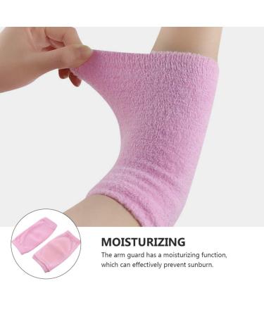 Healifty 2 Pairs Elbow Gel Cover Sleeves for Softening Dry Cracked Skin - Moisturizing and Exfoliating for Arm Protection - Buy Online on GoSupps.com