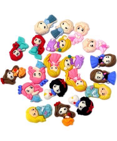 Honbay 40PCS Resin Princess Slime Charms - DIY Crafts Embellishments for Hair Clips, Phone Cases, Scrapbooking & Jewelry Making - Buy Online on GoSupps.com