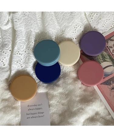 Portable Kchycv Round Contact Lens Container for Women - Travel Set in Coffee Color | Easy & Convenient Lens Storage - Buy Online on GoSupps.com