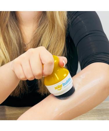 Triple Green Solar Buddies Refillable Roll-On Sponge Applicator | Travel Size 100ml for Sunscreen & Lotions | Perfect for Kids Adults & Families - Buy Online on GoSupps.com