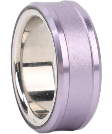 Health Tracker Ring | Waterproof Purple Stainless Steel Smart Pedometer - Elevate Your Daily Life - Buy Online on GoSupps.com