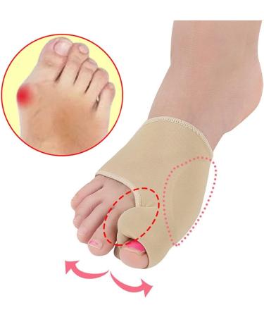 Hallux Valgus Toe Protector: 1 Pair of Pedicure Socks with Thumb Separator Sleeve - Buy Online on GoSupps.com