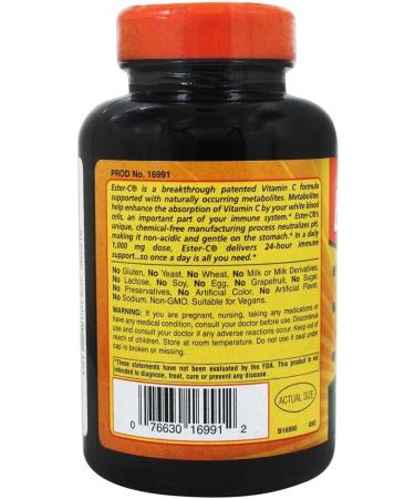 American Health Products - Ester C 500 500 mg 225 veg tablets - Buy Online on GoSupps.com
