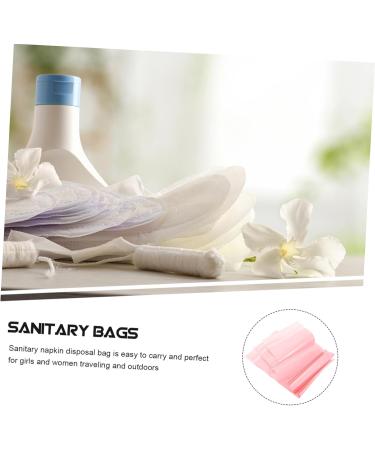 Shop Hapinary 100-Piece Essentials Tampon Storage & Disposal Bags for Women - Travel-Friendly & Eco-Friendly Solutions - Buy Online on GoSupps.com