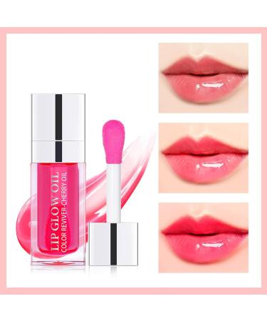 Plumping Lip Lightening Oil Crystal Jelly Lip Care Moisturizing Lip Gloss Lip Tint for Moisturizing Glossy Lips - Buy Online on GoSupps.com