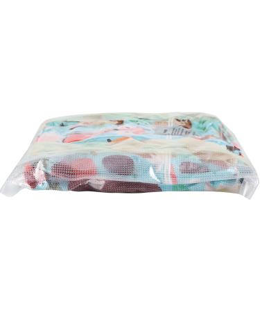 Ceekii Wet & Dry Wrap Pockets - 3-Pack Washable Travel Bags Waterproof Reusable Baby Beach/Pool Sports Bag with Zip Pocket - Light Green - Buy Online on GoSupps.com