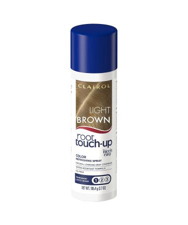 Clairol Root Touch-UP Color Refreshing Temporary Spray 52.7g (Light Brown)