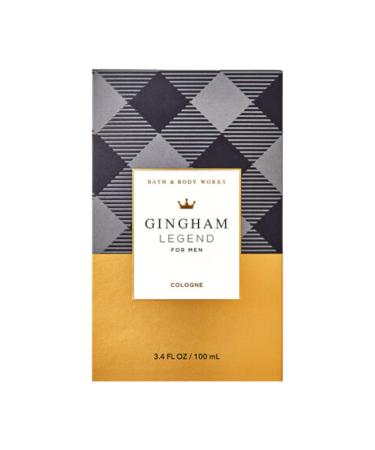 Bath and Body Works Gingham Legend Men's Fragrance 3.4 Ounces Cologne Spray (Gingham Legend) - Buy Online on GoSupps.com