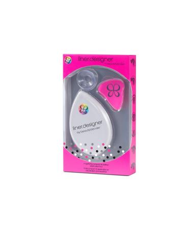 beautyblender liner.designer Eyeliner & Eye Pencil Tool with Magnifying Mirror & Suction Cup