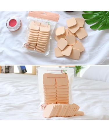 AUklOPVZZ 40pieces Washable Powder Puff For Liquid Makeup Round Face Paint Sponge Reusable Up Pads Wide Applications Makeup Sponge - Buy Online on GoSupps.com
