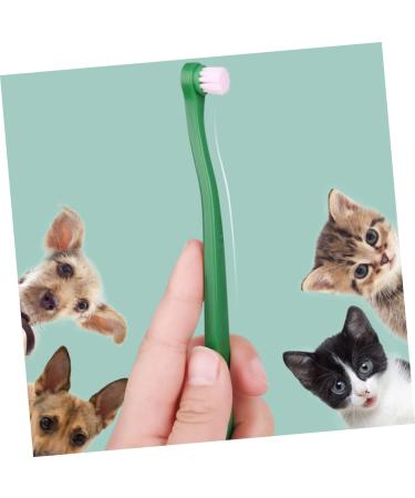 Beavorty 8 pcs Kitten Cleaning Pet Plastic -bristle Head Long Supplies Small Lightweight Cat Dog 1 count (Pack of 1) Assorted Colorx2pcs - Buy Online on GoSupps.com