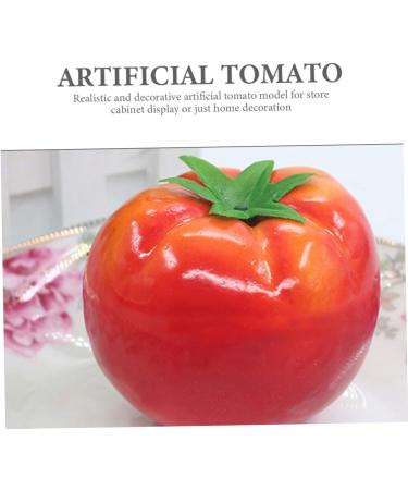 Zerodeko 30 Pcs Imitation Tomato Realistic Vegetable Model Simulated Tomato Model Fake Grapes Home Decoration Photo Prop Faux Plants Tomato Fake Fruit Red Foam Cherry Tomatoes - Buy Online on GoSupps.com