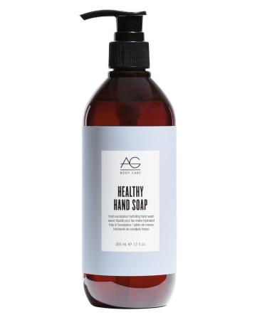 AG Care HEALTHY HAND SOAP fresh eucalyptus liquid hand wash 12 fl. oz. 12 Ounce
