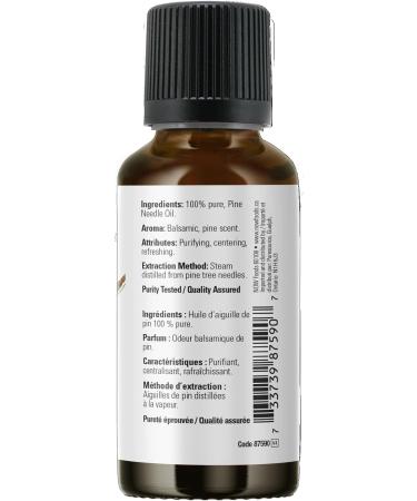 NOW Pine Needle Oil (Pinus sylvestris) 30 g - Buy Online on GoSupps.com