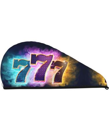 777 Microfiber Hair Towel - Super Absorbent Coral Velvet Wrap for Long & Curly Hair | Quick Dry Hair Cap for Women - Buy Online on GoSupps.com