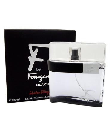 Salvatore Ferragamo Black For Men Eau De Toilette Natural Spray 3.4 Fl Oz/100 ml - Buy Online on GoSupps.com