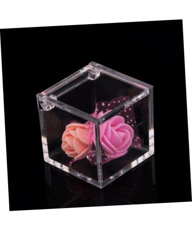 Healeved 6pcs Transparent Candy Container Box Clamshell High Transparency 6*6CM As Shown - Buy Online on GoSupps.com