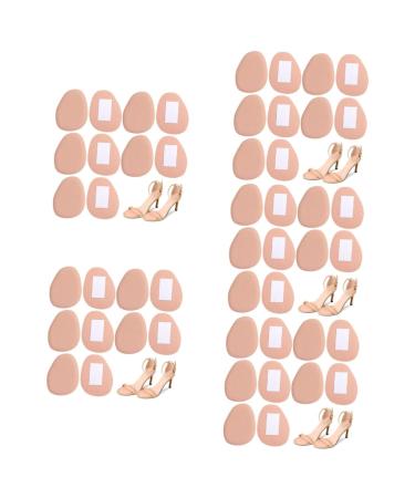 Gatuida 25 Pairs Forefoot Pad Gel Pad Forefoot Clear Gel Ball of Foot Cushion Woman Shoes Heels Kitten Heels for Women Dressy Shoes for Women Heels Cloth Ball Cushion Patch Men and Women