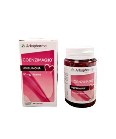 Arkopharm Coenzyme Q10 Ubichinon 45 capsules dietary supplements tiredness and lack of energy Great activity as antioxidants fights free radicals