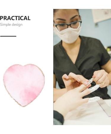 Plateau de M lange de Couleurs pour Ongles en R sine Rose de C ur Palette de Manucure Professionnelle Outil Nail Art Polyvalent pour D coration et Cr ation D Ongles - Buy Online on GoSupps.com