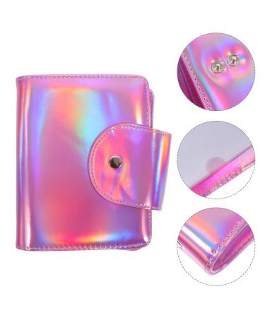 Lurrose Nail Art Kit - Square Stand Holder Pressure Template Stamper & Storage Bag - Pink PU for Manicure & Nail Plates - Buy Online on GoSupps.com