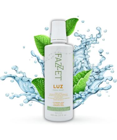 LUZ Tonsil Rinse - Soothe Tonsils & Combat Bad Breath | Alcohol & Gluten Free Mouthwash | Fresh Mint Flavor - Buy Online on GoSupps.com