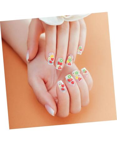 Healeved 6 Boxes Fruit Nail Patch Nail Art Marking Kits Nail Art Sticker U as Postizas Para Nail Stickers Fruit Nail Slices Fruit Slices for Nail Art 3d Suite Polymer Clay Cartoon - Buy Online on GoSupps.com