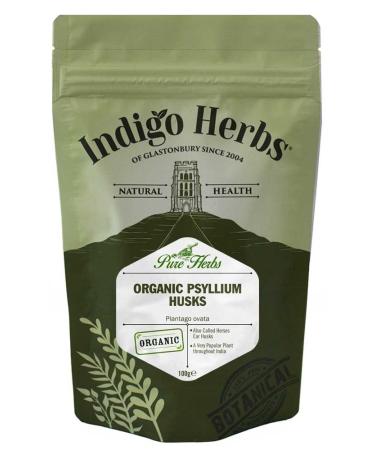 Indigo Herbs Organic Psyllium Husk Powder 100g 100 g (Pack of 1)