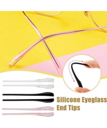 Buy Wmool 3 Pairs Silicone Eyeglass End Tips - Replacement Ear Socks & Sleeve for Glasses | International Shipping Available - Buy Online on GoSupps.com