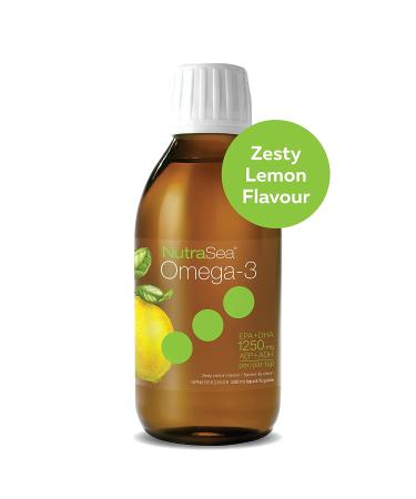 Ascenta Nutra Sea Omega-3 Zesty Lemon - 6.8 fl oz (200 ml) | Premium Fish Oil Supplement - Buy Online on GoSupps.com