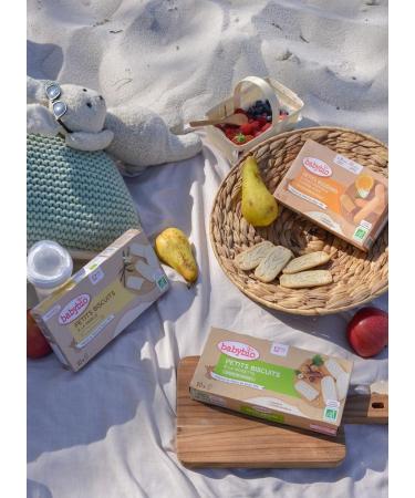 Babybio Petits Biscuits la vanille 160gr (Lot de 3) Vanille 160 g (Pack of 3) - Buy Online on GoSupps.com