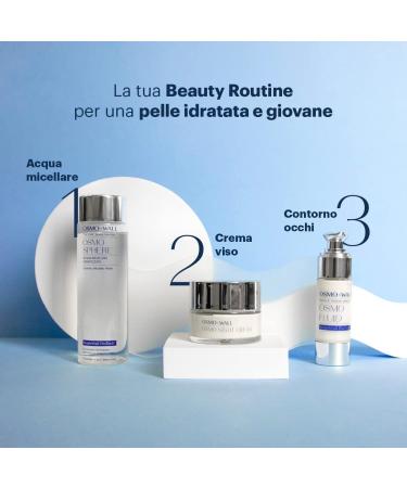  Osmowall OSMO SPHERE MICELLAR WATER DETERGENT FACE EYES LIPS KIT Removes makeup impurities smog and pollutants. Respects the balance of the skin. 2 x 200 ml - Buy Online on GoSupps.com