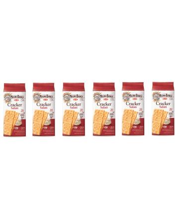 Mulino Bianco 6 x Mulino Bianco Barilla 20 x Crackers Salati Salati 500 g en provenance d'Italie