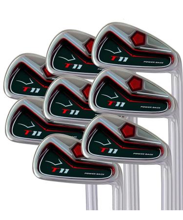 T11 Power Back Iron Set 4-SW Custom Made Golf Clubs Right Hand Regular R Flex Steel Shafts Men's Standard Irons - Buy Online on GoSupps.com