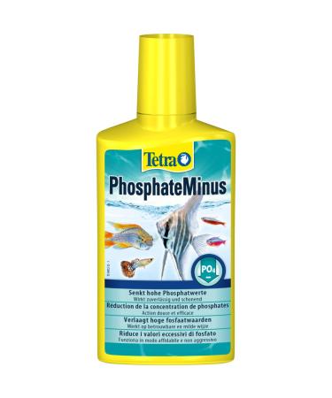 Tetra PhosphateMinus - gently and reliably reduces the algae nutrient phosphate in the aquarium 250 ml