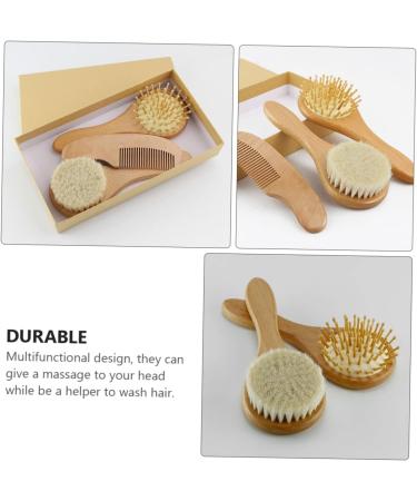 FOMIYES 3pcs Baby Bath Brush Set - Kid's Beauty & Exfoliating Kit with Shower Combs for Gentle Skin Care - Buy Online on GoSupps.com