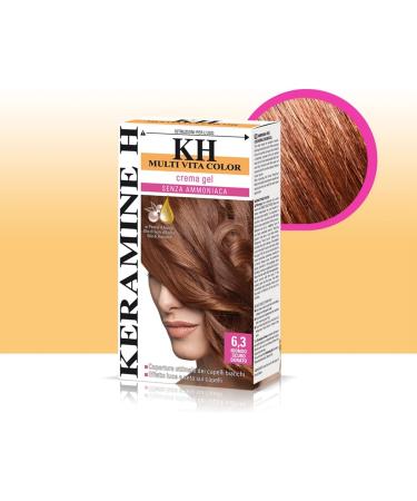  Keramine H Keramine H Dark Blond Gel Cream 3 x 110 ml Total 330 ml - Buy Online on GoSupps.com