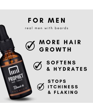 2023 Favorite Unscented Beard Oil | Thicken Growth & Soften Hairs | Relieve Itch & Flaking | Includes Beard Comb | 30ml - International Shipping Available - Buy Online on GoSupps.com