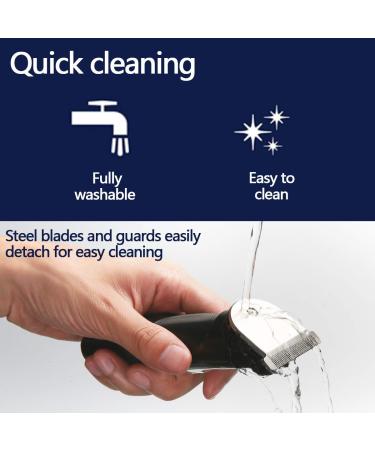 Professional Cordless Hair Clippers for Men & Kids - Rechargeable Haircut & Beard Trimmer Kit - Buy Online on GoSupps.com