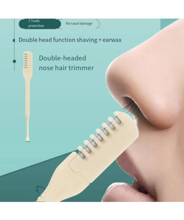 2 in 1 Nasal Hair Cutter - 2024 Upgraded Nose Hair Trimmer & Ear Picker for Men & Women - 360 Rotating Design - Buy Online on GoSupps.com