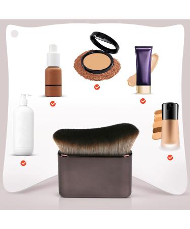 UNIMEIX Sunscreen Brush & Self Tanner Kabuki Brush - Kids Foundation & Body Makeup Applicator (Gray) - Buy Now - Buy Online on GoSupps.com
