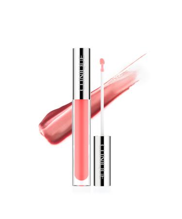 Clinique Pop Plush Creamy Lip Gloss With Hyaluronic Acid + Blend of Avocado Aloe + Shea Butter | Hydrating + High Shine Bubblegum Pop 0.11 Fl Oz